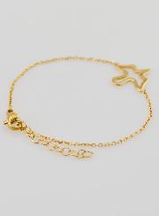 Bracciale di Cresima Spirito Santo in Inox Dorato