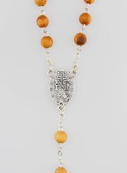 Rosario Madonna Miracolosa - Grani in Legno