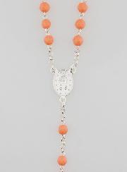 Rosario Madonna Miracolosa Argento 925 & Corallo