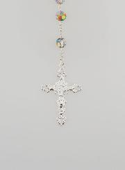 Rosario Madonna Miracolosa Argento 925 & Cristallo