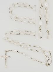 Rosario Madonna Miracolosa & Perle Bianche