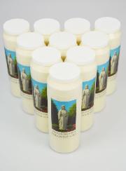 Pacco da 10 Candele per Novena Alla Madonna dei Poveri