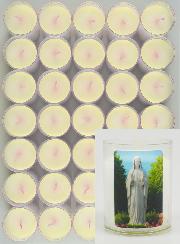 Set di 24 Candele Votive Nostra Signora dei Poveri