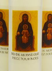Pacco da 3 Candele per Novena Madonna di Montserrat