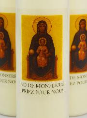 Pacco da 6 Candele per Novena Madonna di Montserrat