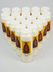 Pacco da 20 Candele per Novena alla Madonna di Montserrat