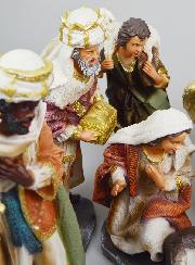 Presepe di Natale Completo 11 Personaggi - 30 cm