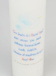 Cero per la Cresima I Frutti dello Spirito Santo - 20cm