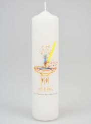 Regalo di Battesimo per Bambino - Cero 20cm