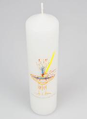 Regalo di Battesimo per Bambino - Cero 20cm