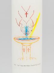 Regalo di Battesimo per Adulto - Cero 20cm