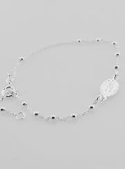Bracciale Medaglia Miracolosa in Argento 925