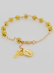 Bracciale a Decina Medaglia Miracolosa & Croce