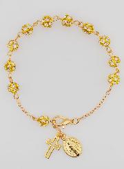 Bracciale con Croce & Medaglia Miracolosa