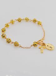 Bracciale con Croce & Medaglia Miracolosa