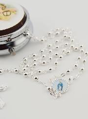 Scatola Porta Rosario Angelo Custode - Rosario Incluso