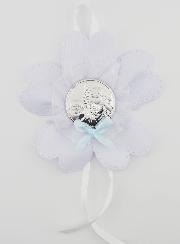 Regalo di Battesimo - Sopraculla a Fiore - Angelo Custode