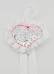 Regalo di Battesimo - Sopraculla Cuore & Angelo Custode