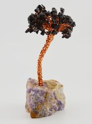 Albero della Vita Base Ametista - Ossidiana