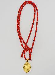 Collana Cordone Miracolosa & Perline Bianche