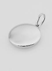 Medaglia del Crisma in Argento & Smalto - 15 mm