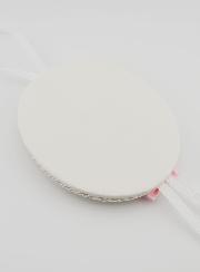 Regalo di Battesimo - Sopraculla in Pelle Vergine con Bambino