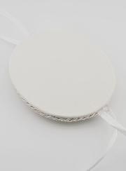 Regalo di Battesimo - Sopraculla in Pelle Angelo Lanterna