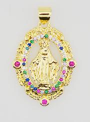 Medaglia Miracolosa Traforata - 25 mm