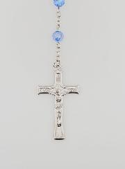 Rosario Perle Sfaccettate Blu - Miracolosa