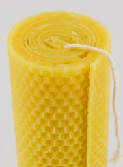 Candela Decorazione in Cera d’Api - 20 cm