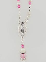 Chapelet Apribile Vergine Maria - Perle Rosa