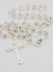 Rosario Madonna Miracolosa Grani Brillanti