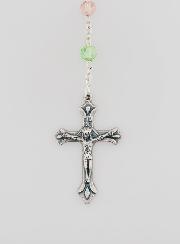 Rosario Madonna Miracolosa Grani Multicolori