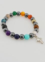 Bracciale in Pietre Naturali & Ematite