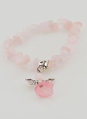 Bracciale Bambino Angelo Custode - Rosa