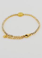 Bracciale di San Benedetto in Inox Dorato