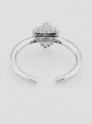 Anello Ex Voto Regolabile Ottone & Brillanti