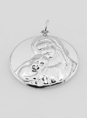 Medaglia Vergine con Bambino - 20 mm