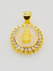 Medaglia Vergine Miracolosa Avorio - 17mm