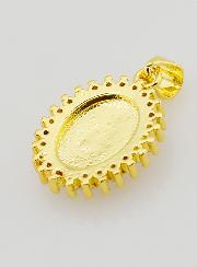 Medaglia Vergine Miracolosa Avorio - 17mm