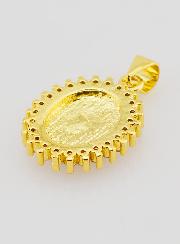 Medaglia Vergine Miracolosa Rosa - 17mm