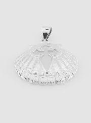 Medaglia Conchiglia & Croce di Santiago - 18mm