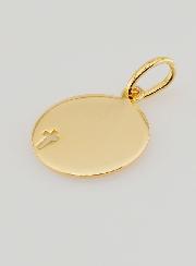 Medaglia di Cresima Spirito Santo Oro Placcato