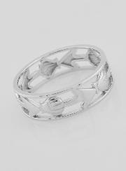 Anello Argento Traforato Conchiglia & Ancora - T26
