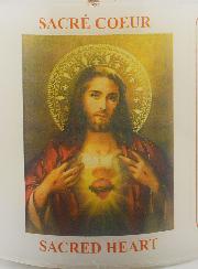 Candela da Chiesa a Batterie - Sacro Cuore di Gesù