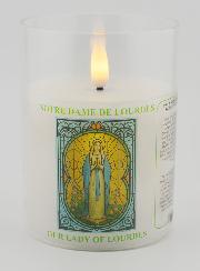 Luce LED - Preghiera Madonna di Lourdes