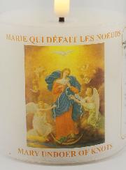 Luce Notturna LED Preghiera a Maria che Scioglie i Nodi