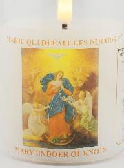 Candela da Chiesa a Batterie - Maria che Scioglie i Nodi