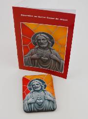 Magnete & Libretto di Novena - Sacro Cuore di Gesù