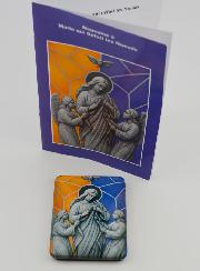 Magnete & Libretto di Novena - Madonna che Sciogle i Nodi